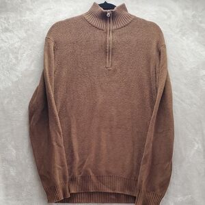 TIMBERLAND | SMALL  VTG 1/4 ZIP PULLOVER SWEATER | MACHINE WASH SEE CARE TAG STR